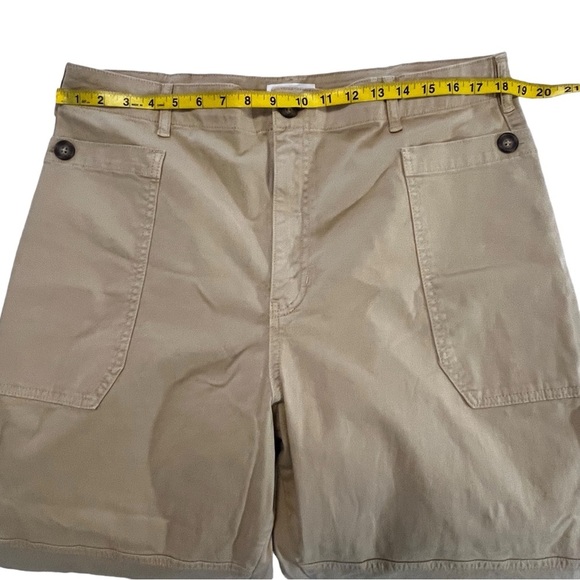 FRAME Oversized Pocket Utility Trousers 16 Neutral Relaxed plus size high rise - Picture 15 of 15